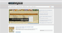 Desktop Screenshot of gamehackerz.com